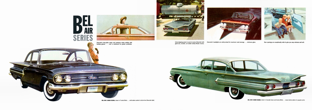 1960 Chevrolet Full-Line Prestige Brochure Page 5